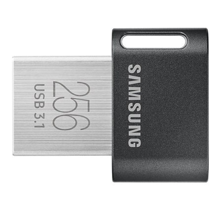 Samsung FIT Plus MUF-256AB/APC 256 GB, USB 3.1, Black/Silver