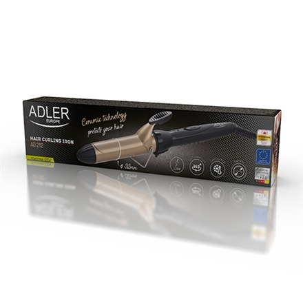 Adler Hair Curler AD 2112 Ceramic heating system, 55 W, Black Adler Hair Curler AD 2112 Ceramic heating system, 55 W, Black