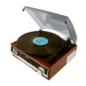 Camry Turntable CR 1168 Bluetooth, USB port, AUX in, Brown