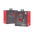 GENESIS ARGON 110 Gaming Headset, On-Ear, Wired, Microphone, Black/Red