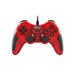 GENESIS Mangan 200 Gamepad, Red, Wired