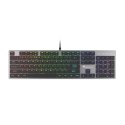 GENESIS THOR 420 Gaming Keyboard, US Layout, Wired, Silver