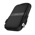 Silicon Power Portable Hard Drive Armor A60 1000 GB, USB 3.2, Black