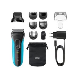 Braun Shaver with trimmer Series 3 Shave&Style 3010BT Cordless, Charging time 1 h, Operating time 45 min, Wet use, NiMH, Number