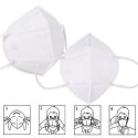 Sponge Respirator, disposable protective mask FFP2, 2 pcs.