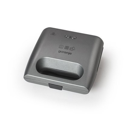 Gorenje Sandwich maker SM703GCG Number of plates 3, Number of sandwiches 2, 700 W, Diameter 10 x 20 cm, Grey