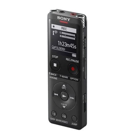 Sony Digital Voice Recorder ICD-UX570 LCD, Black, MP3 playback