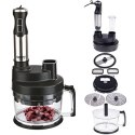 Camry Blender CR 4623 Hand Blender, 1600 W, Plastic, 0.6 L, Ice crushing, Mini chopper, Black/Stainless steel