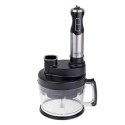 Camry Blender CR 4623 Hand Blender, 1600 W, Plastic, 0.6 L, Ice crushing, Mini chopper, Black/Stainless steel