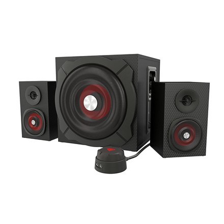 GENESIS Helium 610BT Computer Speakers, Wired, Bluetooth, Black