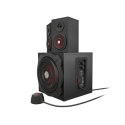 GENESIS Helium 610BT Computer Speakers, Wired, Bluetooth, Black