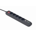 EnerGenie SPG5-U2-5 Power strip with USB charger, 5 sockets, USB 2A, 1.5 m