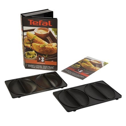 TEFAL XA800812 Turn over plates for SW852 Sandwich maker, Black