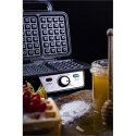 Camry Waffle Maker CR 3046 Belgium, Number of waffles 2, 1600 W, Black/Stainless Steel