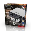 Camry Waffle Maker CR 3046 Belgium, Number of waffles 2, 1600 W, Black/Stainless Steel