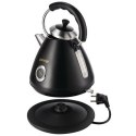 Czajnik Elektryczny Gorenje Kettle K17CLBK Electric, 2200 W, 1.7 L, Plastic and metal, Black, 360° rotational base