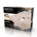 Camry Electric blanket CR 7423 Number of heating levels 8, Number of persons 1, Washable, Coral fleece, 60 W, Beige