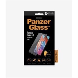 PanzerGlass Screen Protector, Samsung Galaxy A41, Glass, Black/Crystal clear