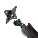 Logilink Gaming Monitor Mount BP0091 17-32 ", Maximum weight (capacity) 8 kg, Black/Red