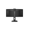 Philips Curved UltraWide 346P1CRH 34 ", VA, WQHD, 3440 x 1440, 21:9, 4 ms, 500 cd/m², Black