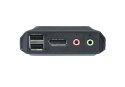 Aten USB DisplayPort Cable with Remote Port Selector CS22DP 2-Port KVM Switch