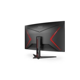 AOC Curved Gaming Monitor CQ32G2SE 31.5 ", VA, QHD, 2560 x 1440, 16:9, 1 ms, 250 cd/m², Black/Red