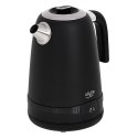 Adler Kettle AD 1295b Electric, 2200 W, 1.7 L, Stainless steel, 360° rotational base, Black