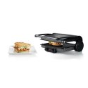 Bosch Grill TCG4215 Contact, 2000 W, Silver/Black