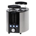 Camry Toaster CR 3215 Power 1000 W, Number of slots 2, Housing material Stainless steel, Black/Stainless steel