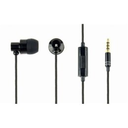 Gembird Metal earphones with microphone 