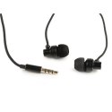 Gembird Metal earphones with microphone "Paris" 3.5 mm, Black, Built-in microphone