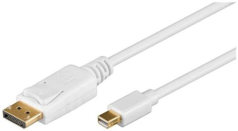 Goobay Mini DisplayPort adapter cable 1.2 52858 1 m, Gold-Plated connectors