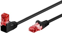 Goobay Patch Cable 51515 Cat 6, U/UTP, Black, 1 m