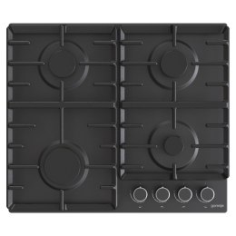 Gorenje Hob G642AB Gas, Number of burners/cooking zones 4, Mechanical, Black