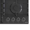 Gorenje Hob G642AB Gas, Number of burners/cooking zones 4, Mechanical, Black