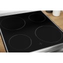 INDESIT Cooker IS5V8CHX/E Hob type Electric, Oven type Vitroceramic, Stainless steel, Width 50 cm, Grilling, Electronic, 57 L, D