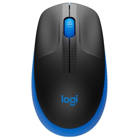 Logitech Full size Mouse M190 	Wireless, Blue, USB