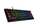 Razer Huntsman Mini 60%, Gaming, Opto-Mechanical, RGB LED light, Nordic, Black, Wired