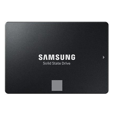 Samsung SSD 870 EVO 2000 GB, SSD form factor 2.5", SSD interface SATA III, Write speed 530 MB/s, Read speed 560 MB/s