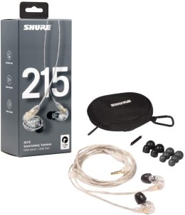 Shure SE215 Earphone, Clear