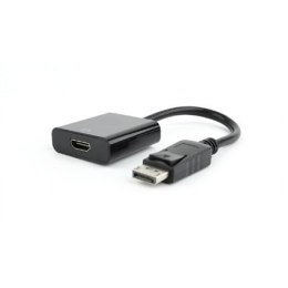 Cablexpert DisplayPort to HDMI adapter cable, Black