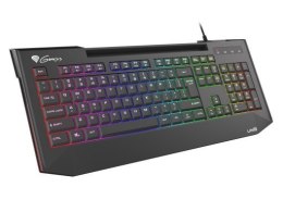 Genesis LITH 400 Gaming keyboard, RGB LED light, US, Black, Wired