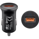 Goobay Quick Charge QC3.0 USB car fast charger USB 2.0 Female (Type A), Cigarette lighter Male