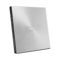 Asus SDRW-08U7M-U Interface USB 2.0, DVD±RW, CD read speed 24 x, Silver, CD write speed 24 x, Desktop/Notebook