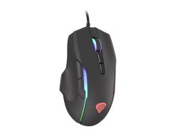 GENESIS Xenon 220 Gaming Mouse, 500 - 6400DPI, Wired, Black