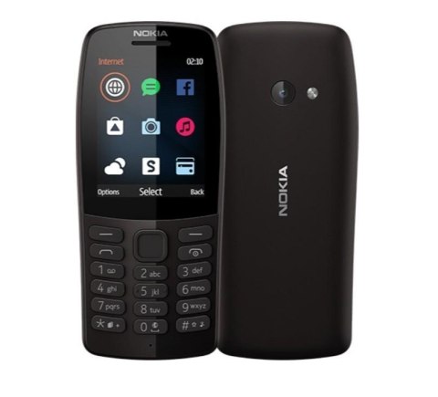 Nokia 210 (Black) Dual SIM 2.4" TFT 240x320/16MB RAM/microSD/micoUSB