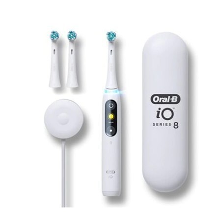 Oral-B Electric toothbrush iO Series 8N Rechargeable, For adults, Number of brush heads included 3, Number of teeth brushing mod