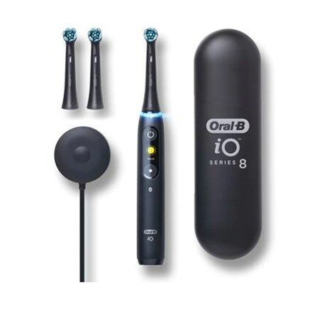 Oral-B Electric toothbrush iO Series 8N Rechargeable, For adults, Number of brush heads included 3, Number of teeth brushing mod