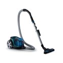 Philips Vacuum cleaner PowerPro Compact FC9334/09 Bagless, Dry cleaning, Power 900 W, Dust capacity 1.5 L, 76 dB, Black/Blue