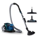 Philips Vacuum cleaner PowerPro Compact FC9334/09 Bagless, Dry cleaning, Power 900 W, Dust capacity 1.5 L, 76 dB, Black/Blue